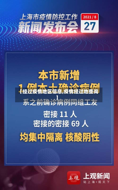 【经过疫情地区信息,疫情经过地查询】-第2张图片