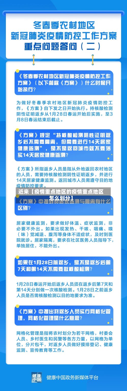 近来【疫情重点地区的疫情重点地区怎么划分】-第2张图片