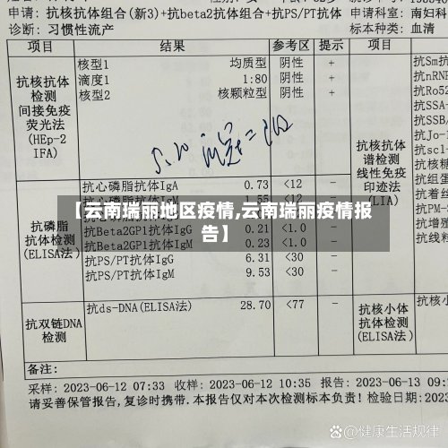 【云南瑞丽地区疫情,云南瑞丽疫情报告】-第2张图片