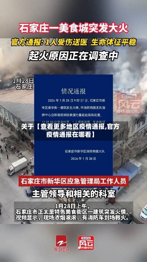 关于【查看更多地区疫情通报,官方疫情通报在哪看】
