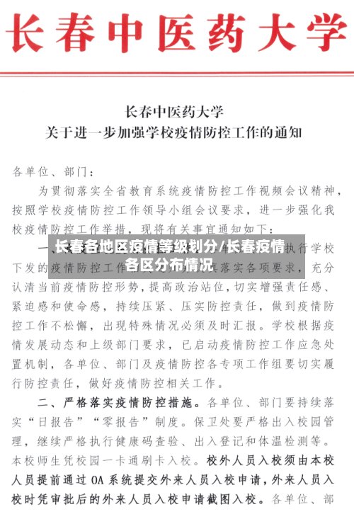 长春各地区疫情等级划分/长春疫情各区分布情况-第2张图片