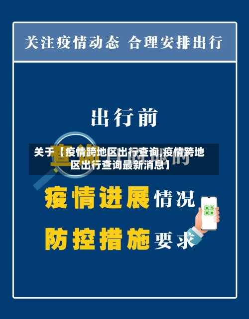 关于【疫情跨地区出行查询,疫情跨地区出行查询最新消息】