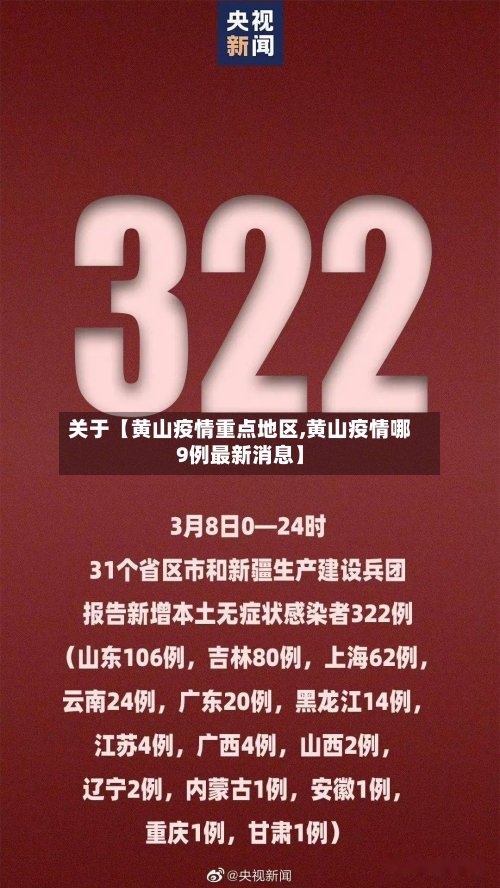 关于【黄山疫情重点地区,黄山疫情哪9例最新消息】