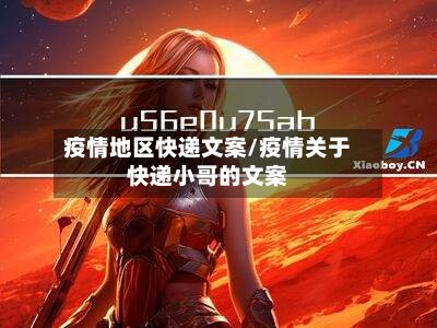 疫情地区快递文案/疫情关于快递小哥的文案-第2张图片