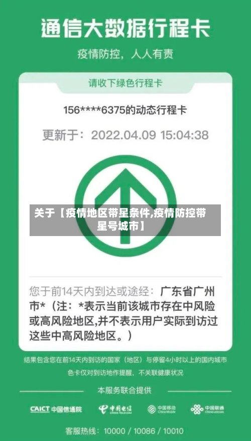 关于【疫情地区带星条件,疫情防控带星号城市】