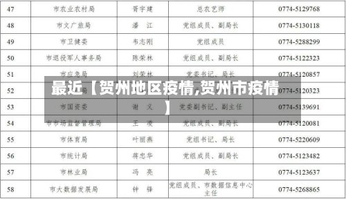 最近【贺州地区疫情,贺州市疫情】-第3张图片