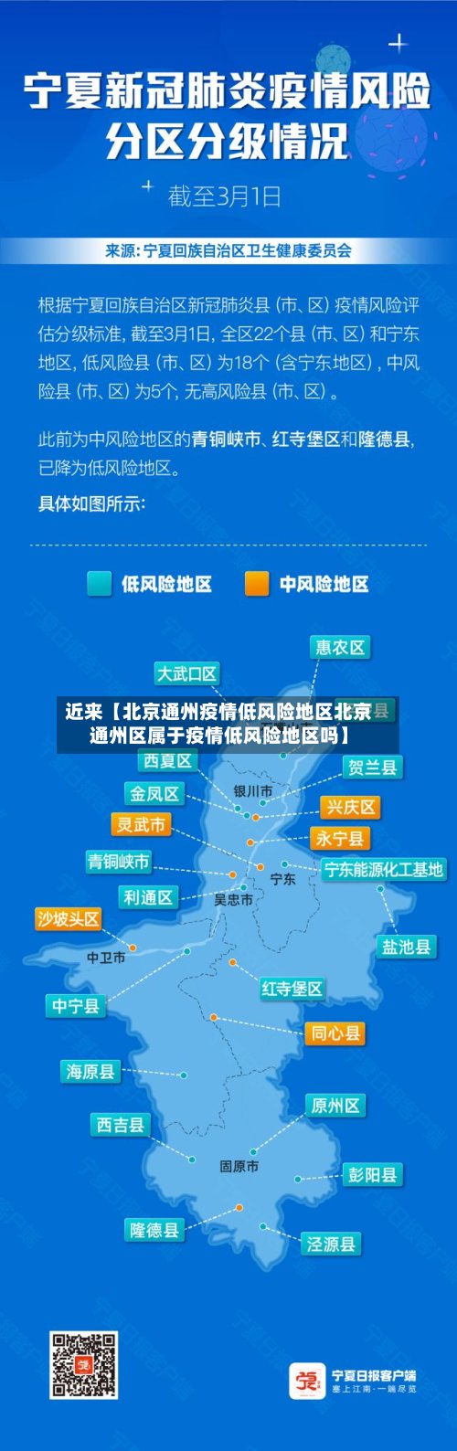 近来【北京通州疫情低风险地区北京通州区属于疫情低风险地区吗】