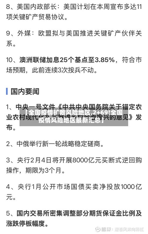 【全国疫情扩散风险地区,2+69!全国疫情风险地区最新汇总】-第3张图片
