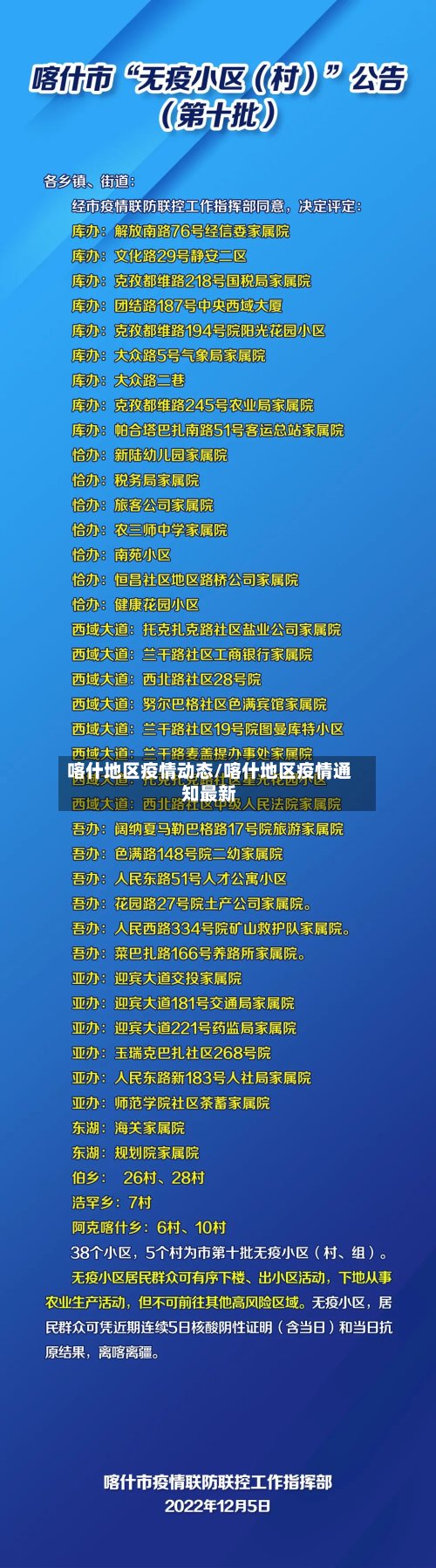 喀什地区疫情动态/喀什地区疫情通知最新-第3张图片