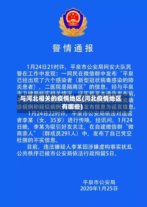 与河北相关的疫情地区(河北疫情地区有哪些)-第2张图片
