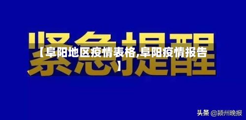 【阜阳地区疫情表格,阜阳疫情报告】