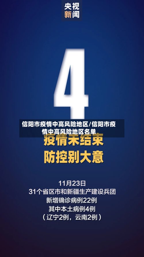 信阳市疫情中高风险地区/信阳市疫情中高风险地区名单