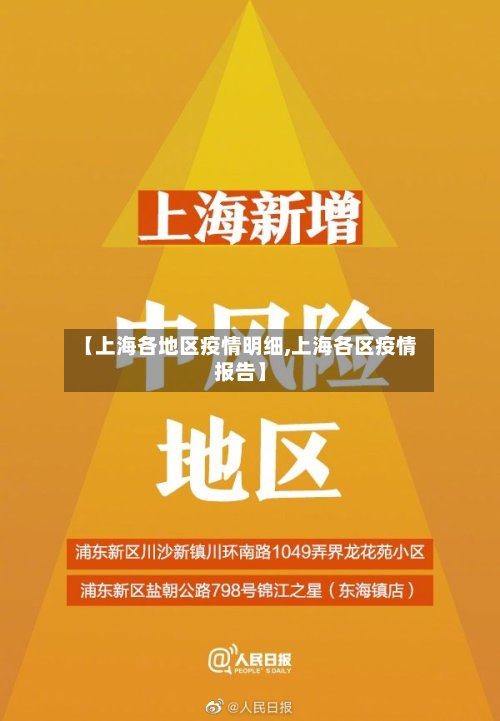 【上海各地区疫情明细,上海各区疫情报告】