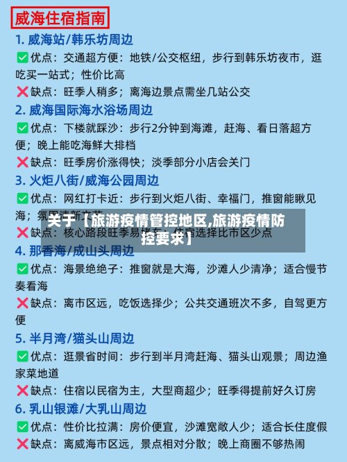 关于【旅游疫情管控地区,旅游疫情防控要求】