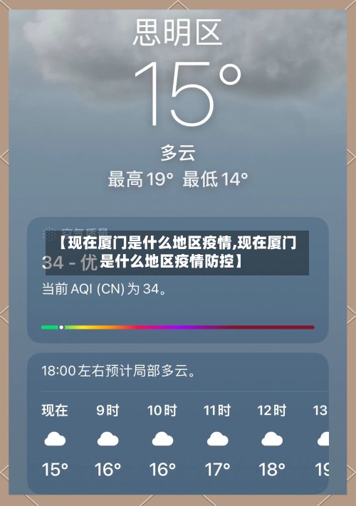 【现在厦门是什么地区疫情,现在厦门是什么地区疫情防控】