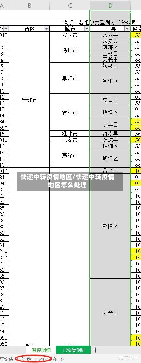 快递中转疫情地区/快递中转疫情地区怎么处理