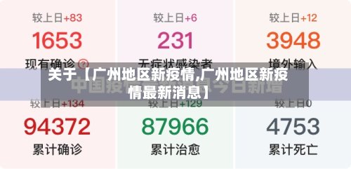 关于【广州地区新疫情,广州地区新疫情最新消息】