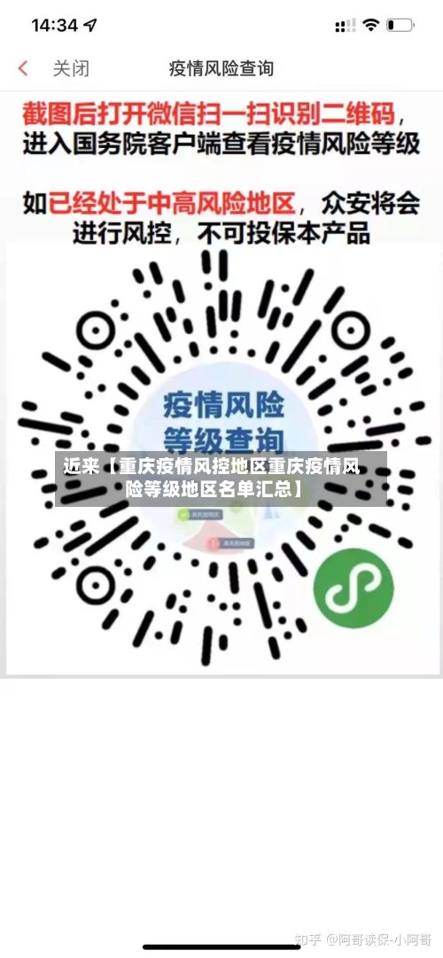 近来【重庆疫情风控地区重庆疫情风险等级地区名单汇总】