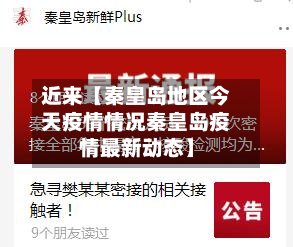 近来【秦皇岛地区今天疫情情况秦皇岛疫情最新动态】-第2张图片
