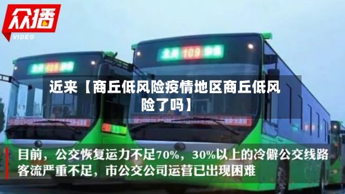 近来【商丘低风险疫情地区商丘低风险了吗】-第2张图片