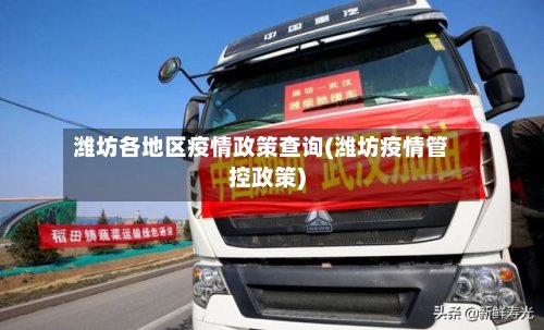 潍坊各地区疫情政策查询(潍坊疫情管控政策)-第3张图片