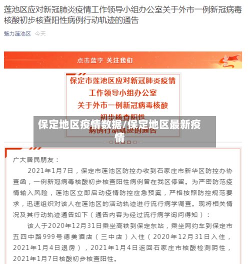 保定地区疫情数据/保定地区最新疫情-第2张图片