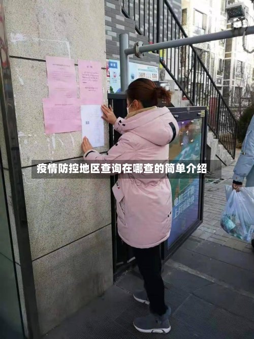 疫情防控地区查询在哪查的简单介绍
