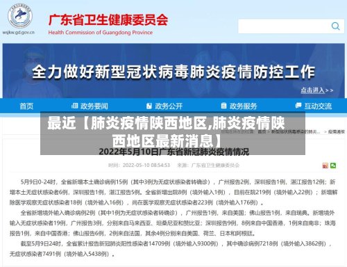 最近【肺炎疫情陕西地区,肺炎疫情陕西地区最新消息】