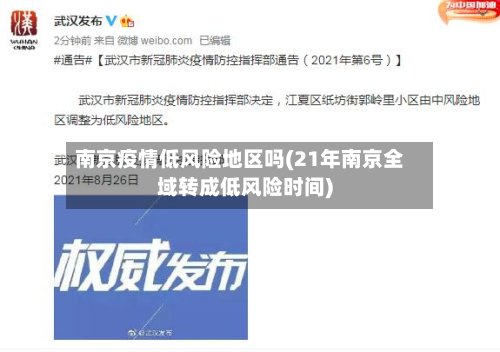 南京疫情低风险地区吗(21年南京全域转成低风险时间)-第2张图片