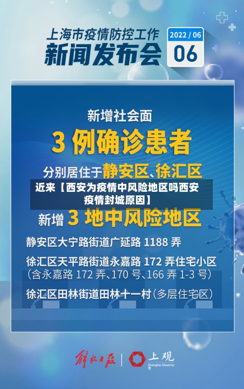 近来【西安为疫情中风险地区吗西安疫情封城原因】-第2张图片