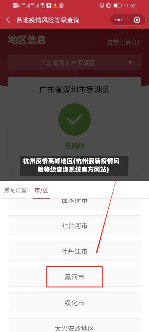 杭州疫情高峰地区(杭州最新疫情风险等级查询系统官方网站)-第2张图片