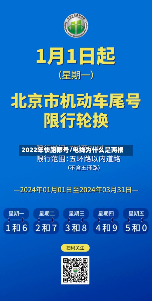 2022年快路限号/电线为什么是两根-第2张图片