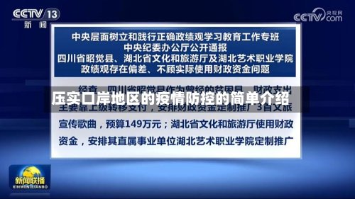 压实口岸地区的疫情防控的简单介绍-第2张图片