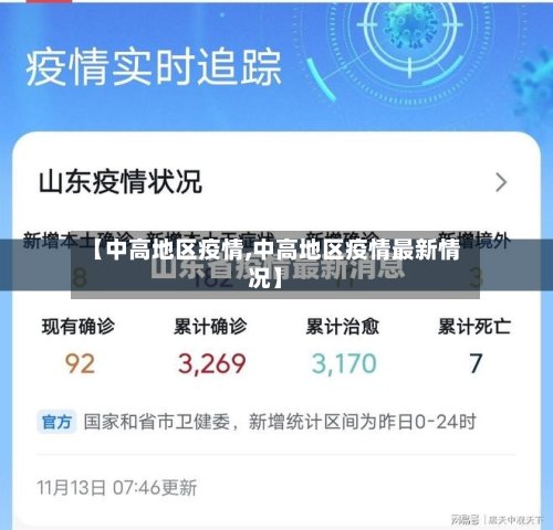 【中高地区疫情,中高地区疫情最新情况】
