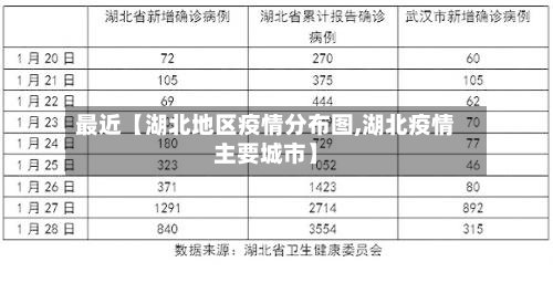 最近【湖北地区疫情分布图,湖北疫情主要城市】-第3张图片