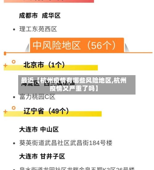 最近【杭州疫情有哪些风险地区,杭州疫情又严重了吗】-第3张图片
