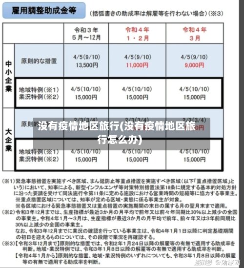 没有疫情地区旅行(没有疫情地区旅行怎么办)-第2张图片