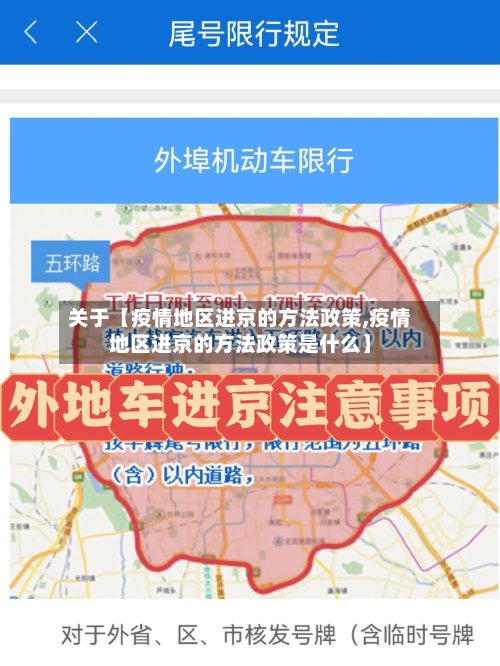 关于【疫情地区进京的方法政策,疫情地区进京的方法政策是什么】-第3张图片