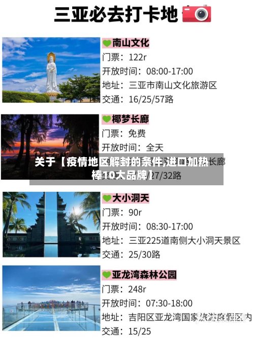 关于【疫情地区解封的条件,进口加热棒10大品牌】