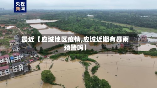 最近【应城地区疫情,应城近期有暴雨预警吗】-第3张图片