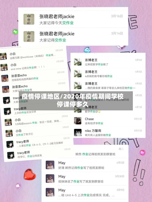 疫情停课地区/2020年疫情期间学校停课停多久-第3张图片