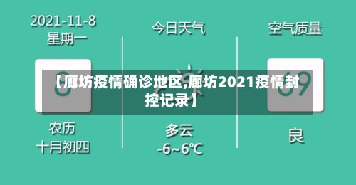 【廊坊疫情确诊地区,廊坊2021疫情封控记录】