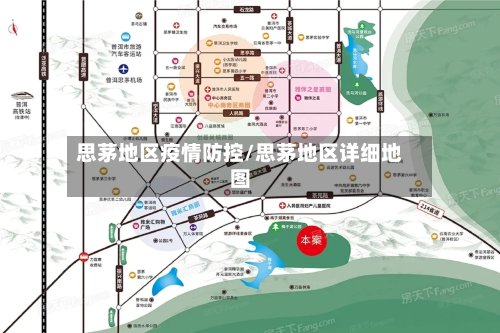 思茅地区疫情防控/思茅地区详细地图