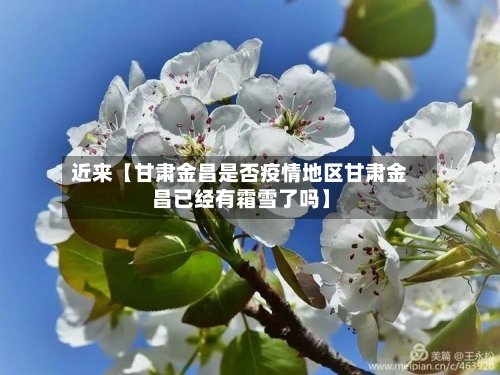 近来【甘肃金昌是否疫情地区甘肃金昌已经有霜雪了吗】