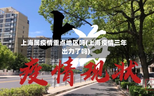 上海属疫情重点地区吗(上海疫情三年出力了吗)