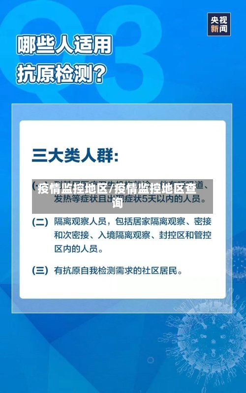 疫情监控地区/疫情监控地区查询