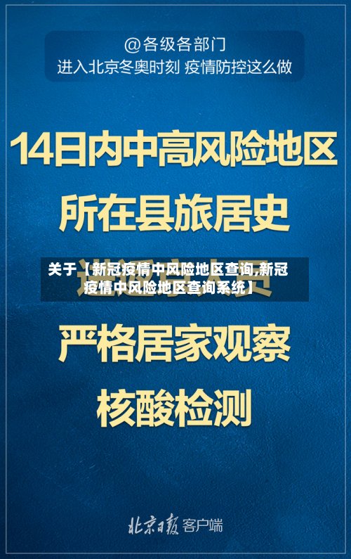 关于【新冠疫情中风险地区查询,新冠疫情中风险地区查询系统】-第3张图片