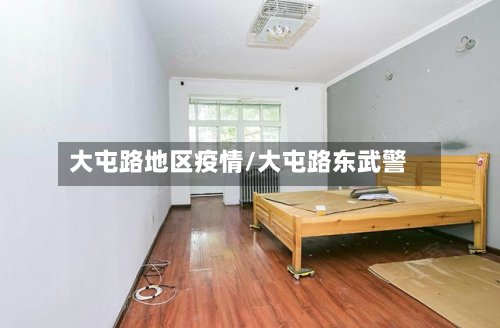 大屯路地区疫情/大屯路东武警-第2张图片