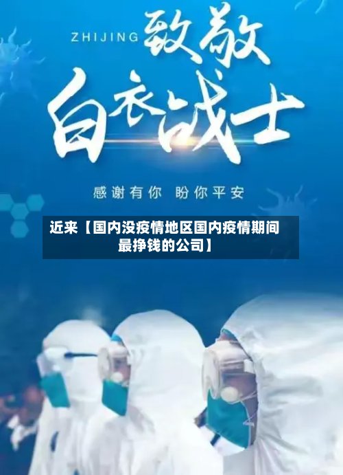 近来【国内没疫情地区国内疫情期间最挣钱的公司】