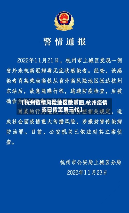 【杭州疫情风险地区数量图,杭州疫情或已传至第三代】